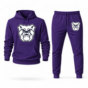 Men's Butler Hoodie Joggers Set - Purple digital placement mockup