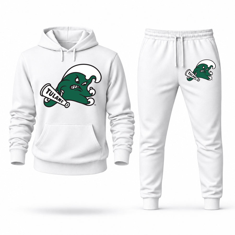 Men's Tulane Hoodie Joggers Set