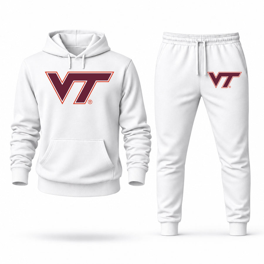 Men's Virginia Tech Hoodie Joggers Set