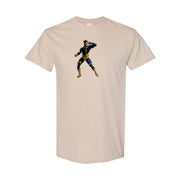 Men's Cyclops cotton T-shirt in Tan