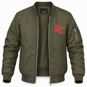 Men's Davidson Bomber Jacket | Color: Army Green | Front