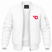 Men's Dayton Bomber Jacket | Color: White | Front
