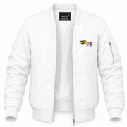 Men's Drexel Bomber Jacket | Color: White | Front