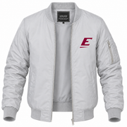 Men's Eastern Kentucky Bomber Jacket | Color: Grey | Front