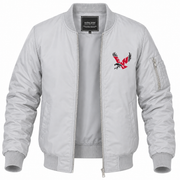 Men's Eastern Washington Bomber Jacket | Color: Grey | Front