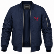 Men's Eastern Washington Bomber Jacket | Color: Navy | Front