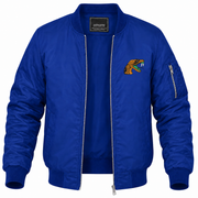 Men's Florida A&M Bomber Jacket | Color: Blue | Front