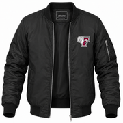 Men's Fordham Bomber Jacket | Color: Black | Front