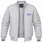 Men's Grand Canyon Bomber Jacket | Color: Grey | Front