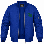 Men's Green Bay Bomber Jacket | Color: Blue | Front