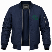 Men's Green Bay Bomber Jacket | Color: Navy | Front