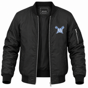 Men's Hampton Bomber Jacket | Color: Black | Front
