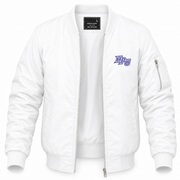 Men's High Point Bomber Jacket | Color: White | Front