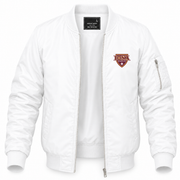 Men's Iona Bomber Jacket | Color: White | Front