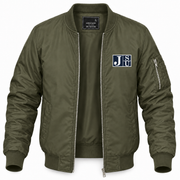 Men's Jackson State Bomber Jacket | Color: Army Green | Front