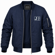 Men's Jackson State Bomber Jacket | Color: Navy | Front