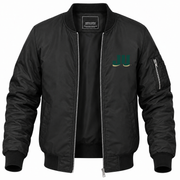 Men's Jacksonville Bomber Jacket | Color: Black | Front