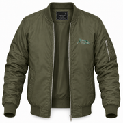 Men's Le Moyne Bomber Jacket | Color: Army Green | Front
