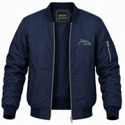 Men's Le Moyne Bomber Jacket | Color: Navy | Front