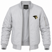 Men's Lindenwood Bomber Jacket | Color: Grey | Front