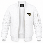 Men's Lindenwood Bomber Jacket | Color: White | Front