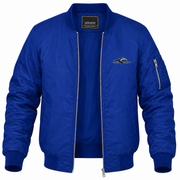 Men's Longwood Bomber Jacket | Color: Blue | Front