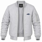 Men's Longwood Bomber Jacket | Color: Grey | Front