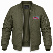 Men's Loyola Marymount Bomber Jacket | Color: Army Green | Front