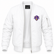 Men's LSU New Orleans Bomber Jacket | Color: White | Front
