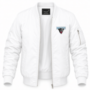 Men's Maine Bomber Jacket | Color: White | Front