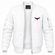 Men's Maryland Eastern Shore Bomber Jacket | Color: White | Front