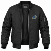 Men's Merrimack Bomber Jacket | Color: Black | Front