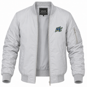 Men's Merrimack Bomber Jacket | Color: Grey | Front
