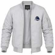 Men's Monmouth Bomber Jacket | Color: Grey | Front