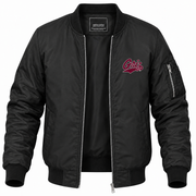 Men's Montana Bomber Jacket | Color: Black | Front