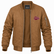 Men's Montana Bomber Jacket | Color: Brown | Front