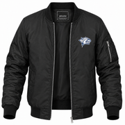 Men's New Hampshire Bomber Jacket | Color: Black | Front