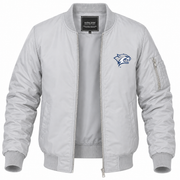 Men's New Hampshire Bomber Jacket | Color: Grey | Front