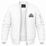 Men's New Haven Bomber Jacket | Color: White | Front