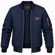 Men's Nicholls Bomber Jacket | Color: Navy | Front