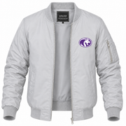 Men's North Alabama Bomber Jacket | Color: Grey | Front