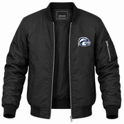 Men's North Florida Bomber Jacket | Color: Black | Front