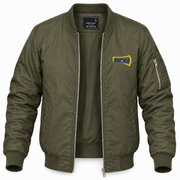 Men's Northern Arizona Bomber Jacket | Color: Army Green | Front