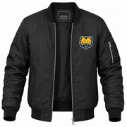 Men's Northern Colorado Bomber Jacket | Color: Black | Front