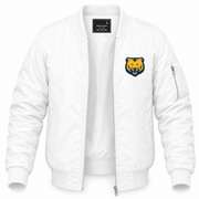 Men's Northern Colorado Bomber Jacket | Color: White | Front