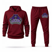 Central Arkansas hoodie joggers set — Burgundy