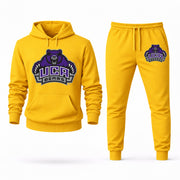 Central Arkansas hoodie joggers set — Yellow