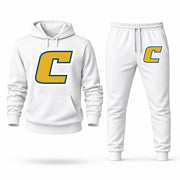 Chattanooga hoodie joggers set — White