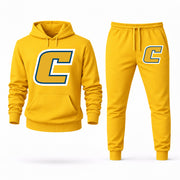Chattanooga hoodie joggers set — Yellow