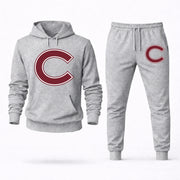 Colgate hoodie joggers set — Grey